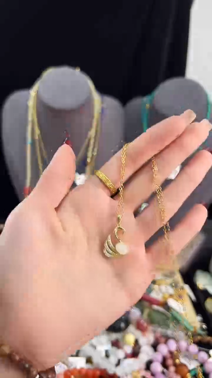 【闪购商品】和田玉颈饰银S925镶嵌吊坠