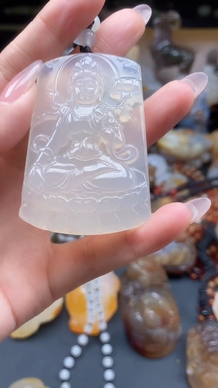 【闪购商品】玛瑙/玉髓颈饰未镶嵌dd