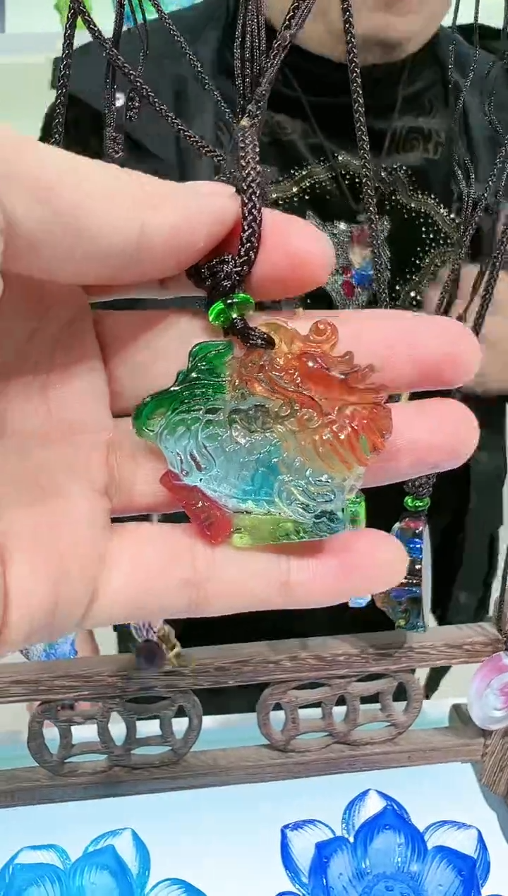 【闪购商品】茶宠古法琉璃麒麟