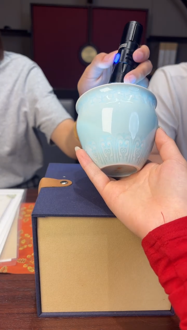 摆件瓷立方—【龙泉青瓷】专场43