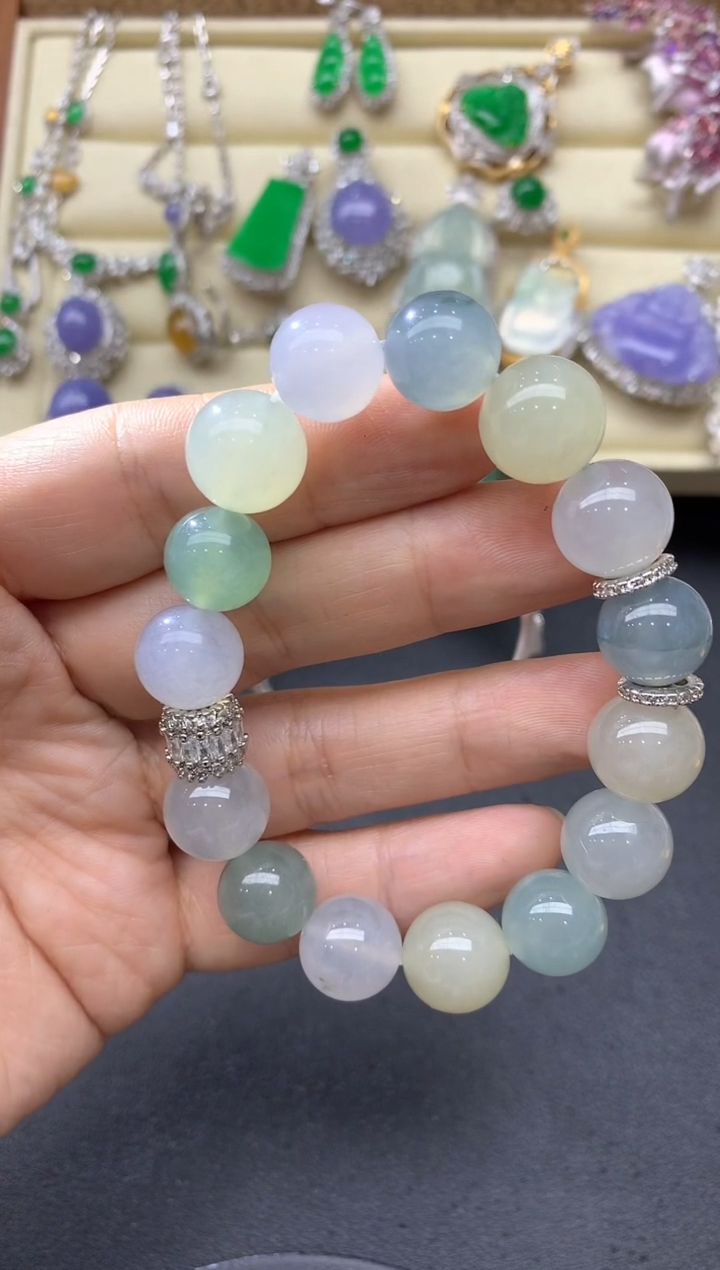 【闪购商品】翡翠手链未镶嵌693-中国好珍宝