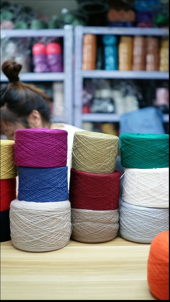 羊毛欢姐手编线A420