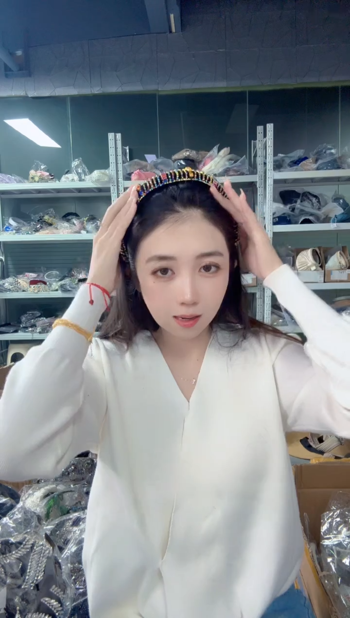 美丽诺羊毛清货发箍编号-198