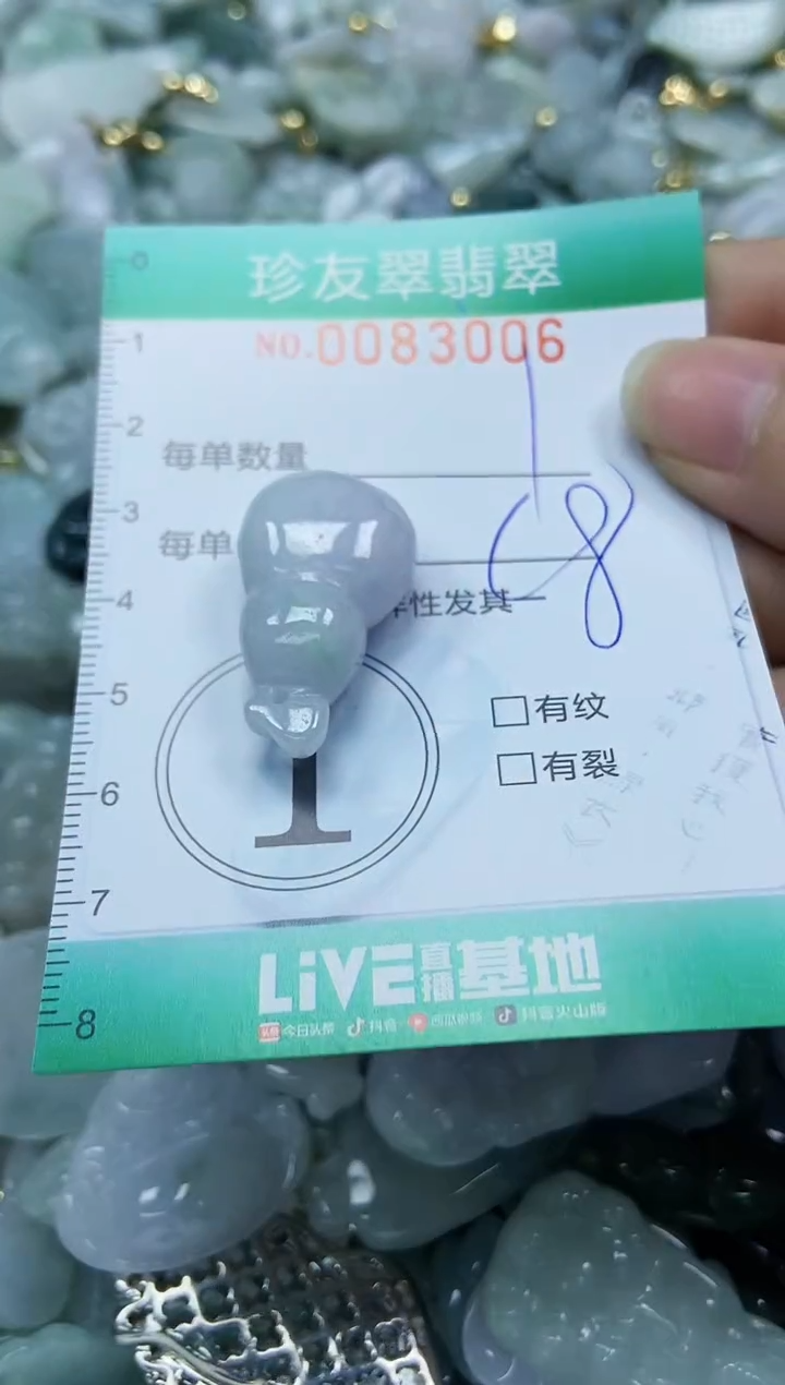 【闪购商品】翡翠颈饰未镶嵌闪购0083006