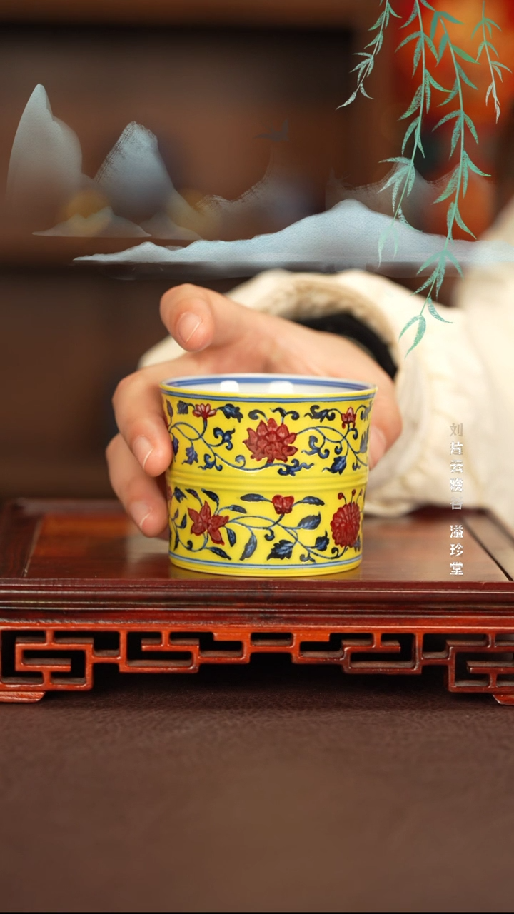 【闪购商品】杯子永明尚玩窑景德镇纯手工陶瓷瓷瓷