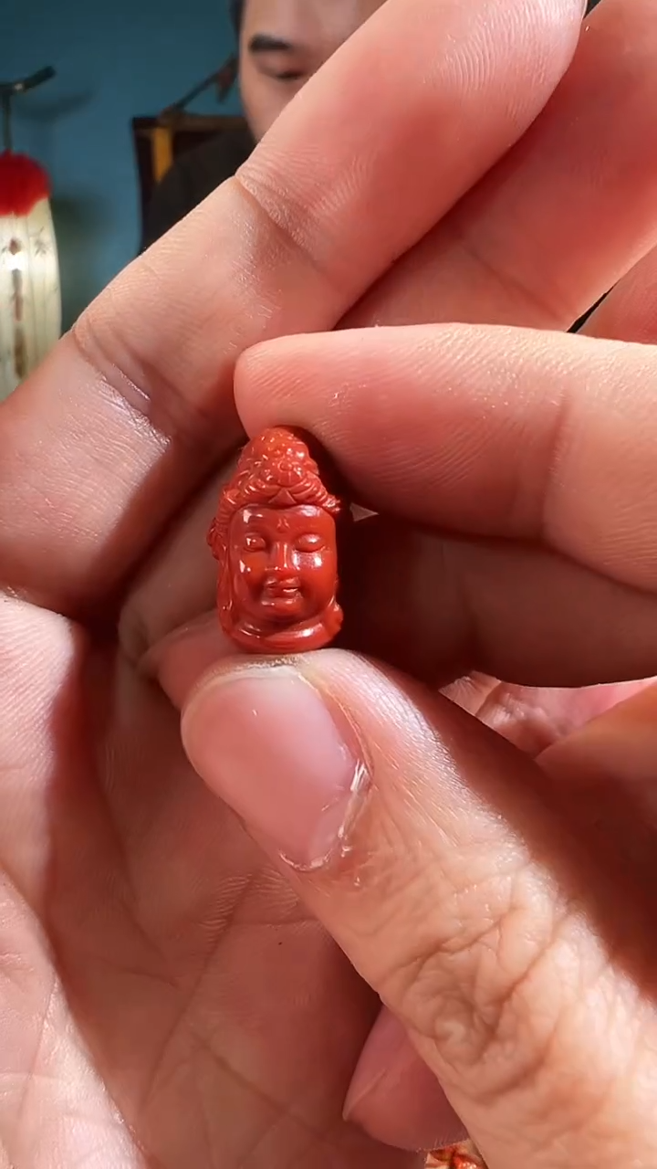 【闪购商品】南红玛瑙颈饰未镶嵌观音