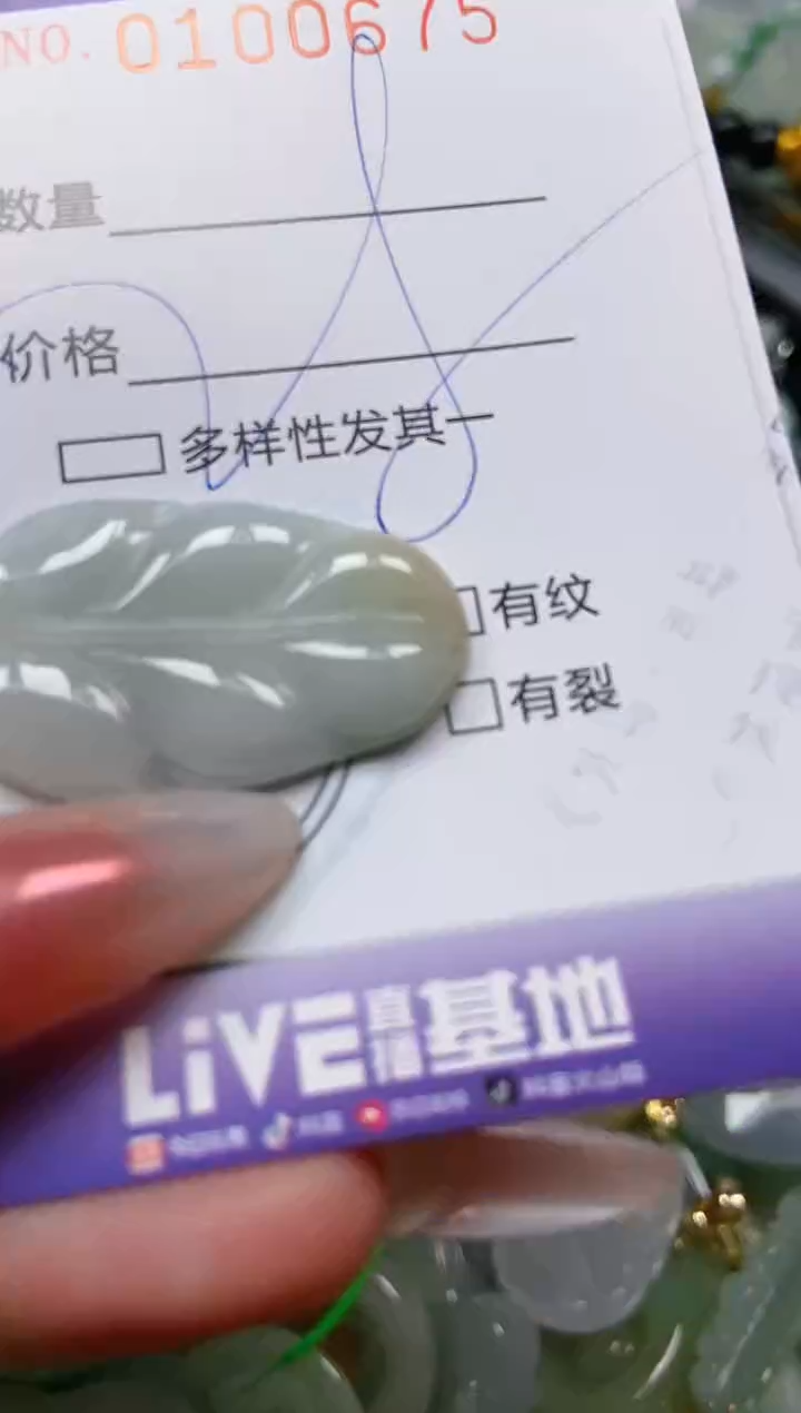 【闪购商品】翡翠颈饰18K金镶嵌闪购0100675