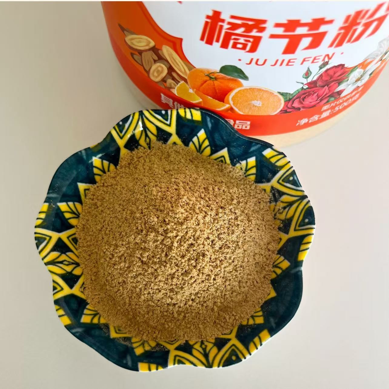 【主播推荐】橘节粉 500克一罐