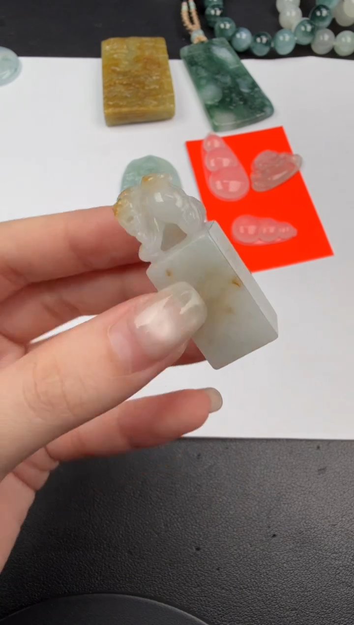 吊坠(不含链)未镶嵌翡翠翡翠饰品-222