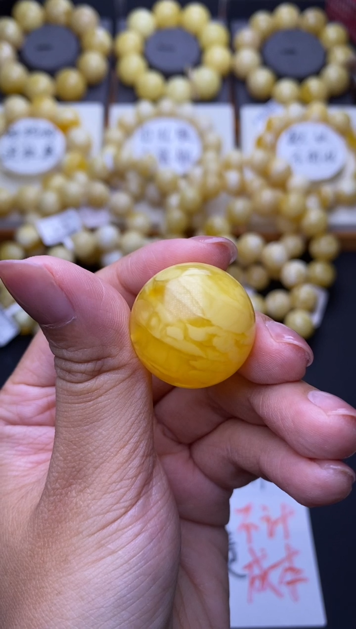 裸石琥珀未镶嵌大小姐珠宝54