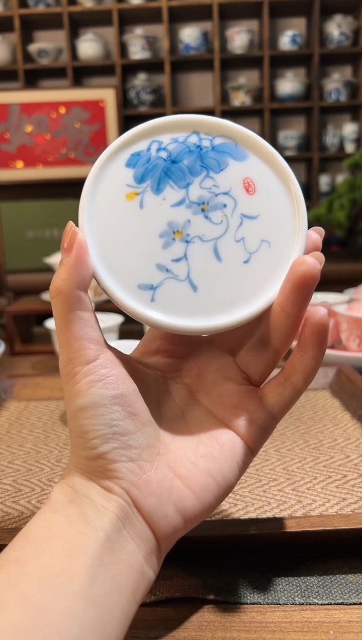 【闪购商品】牵牛花盖置            