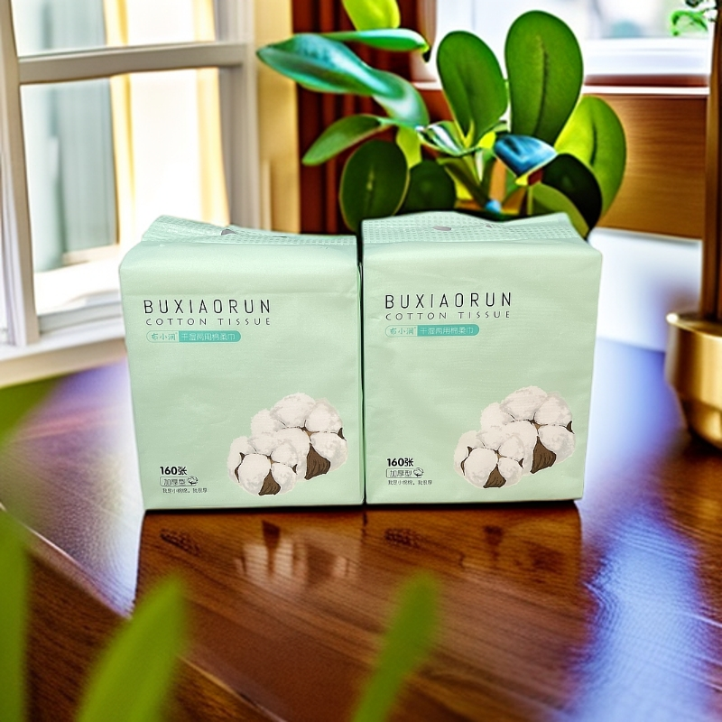 【新疆包邮】悬挂式干湿两用绵柔巾洁面护理柔和家庭实惠加大装