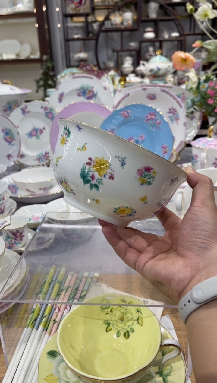 45%以上骨粉骨瓷7英寸汤碗