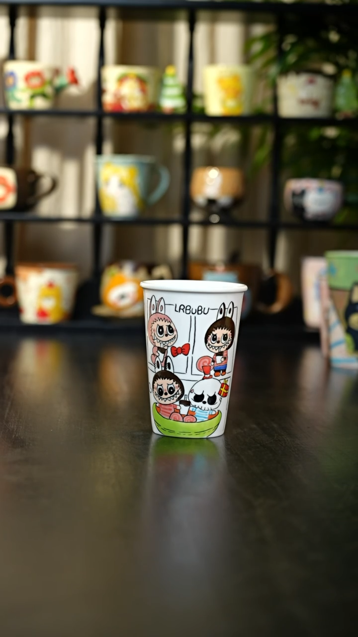 杯子拉布布可乐杯