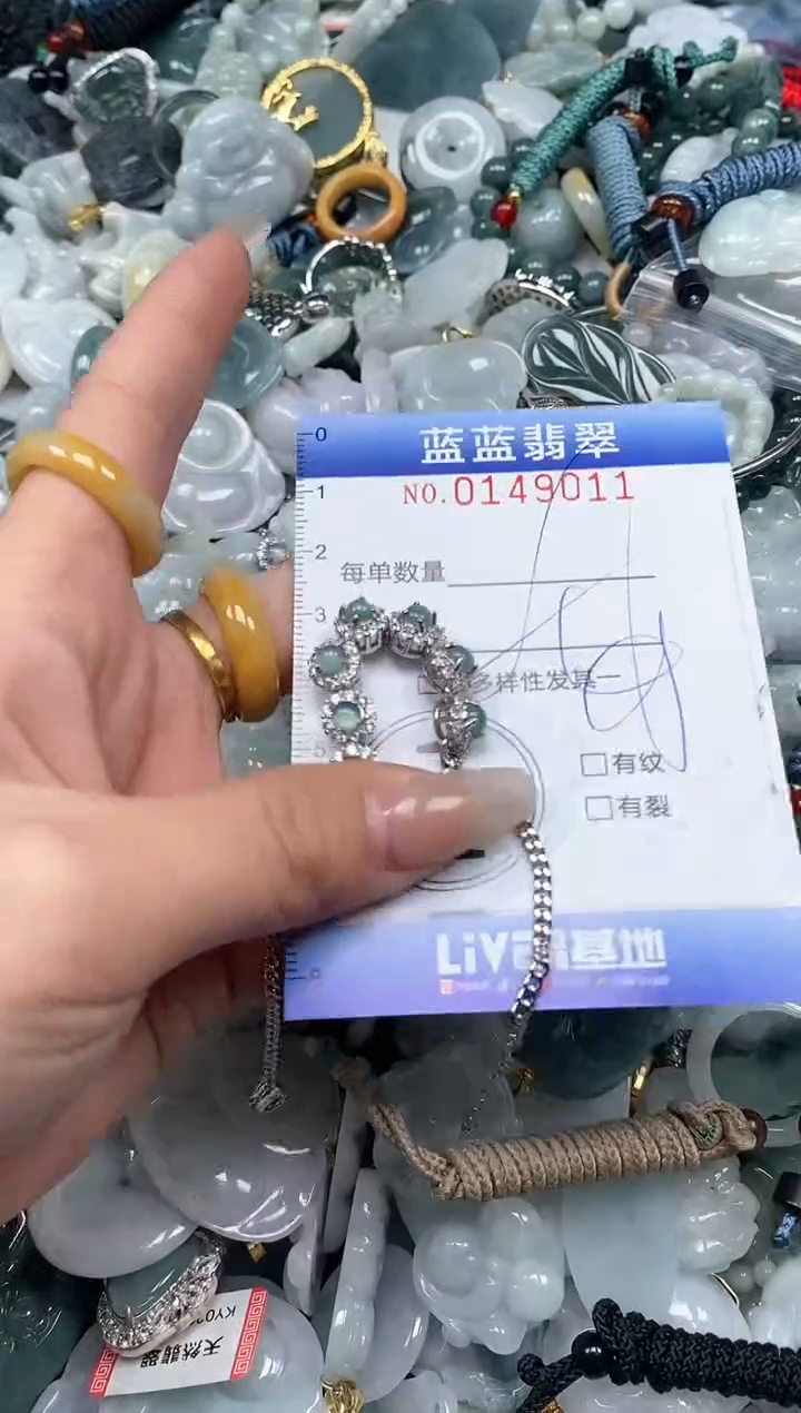 【闪购商品】翡翠颈饰未镶嵌闪购0149011多样性发其一