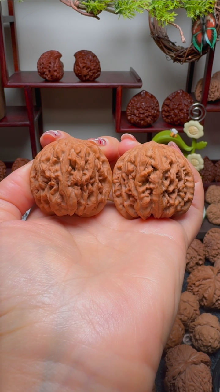 【闪购商品】文玩核桃把件一代火麒麟货头