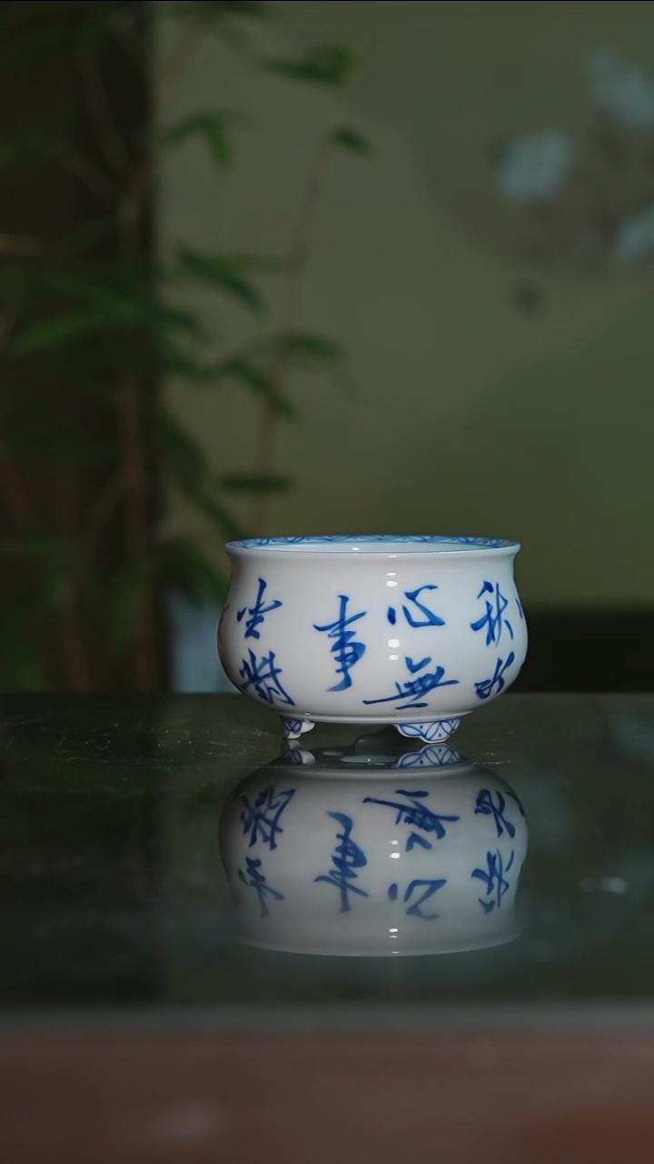 【闪购商品】摆件手工手绘内口6.5高5.5深