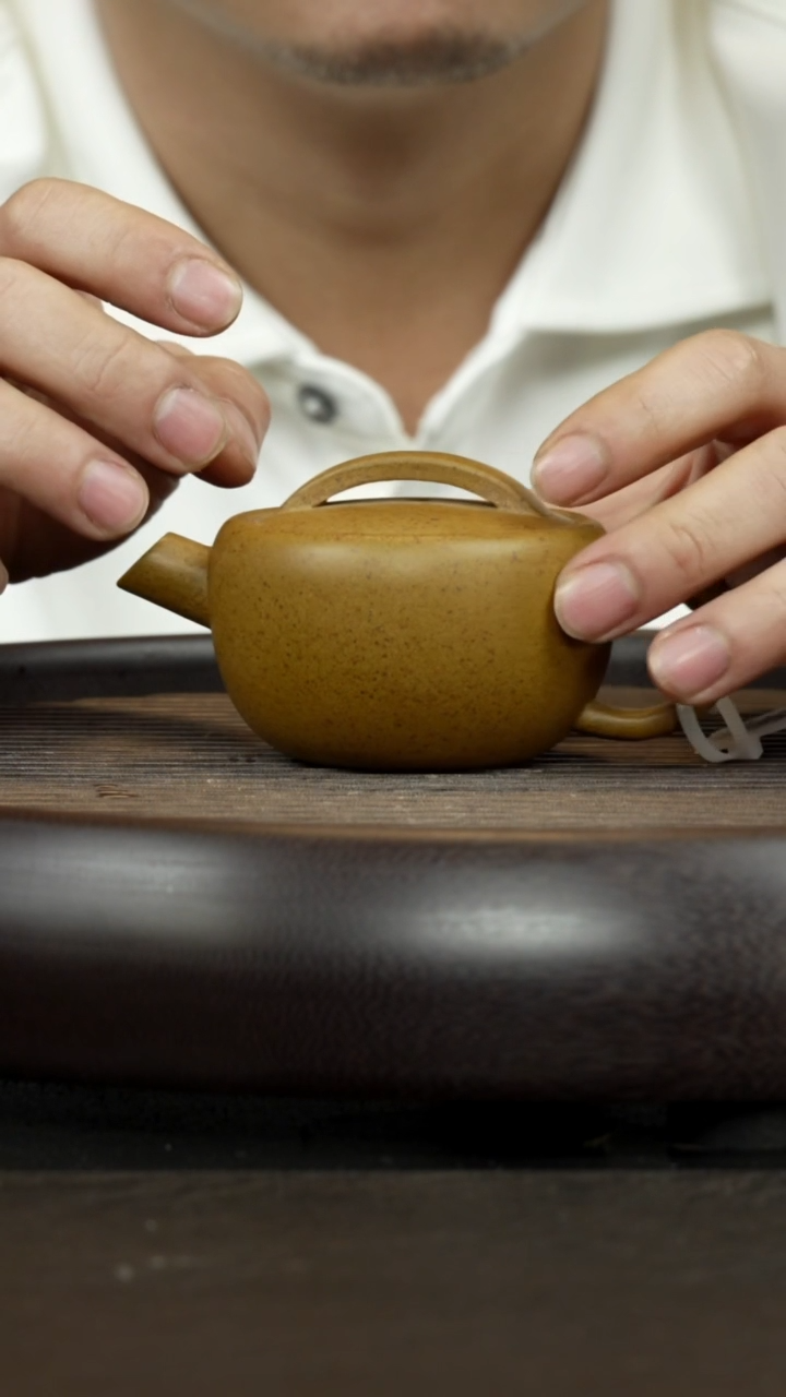 【闪购商品】紫砂茶杯柴烧 一片瓦