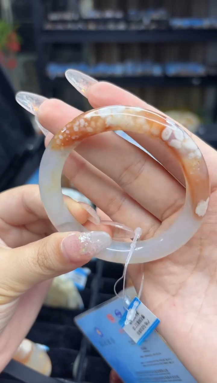 石英质玉手镯未镶嵌206(55圈)