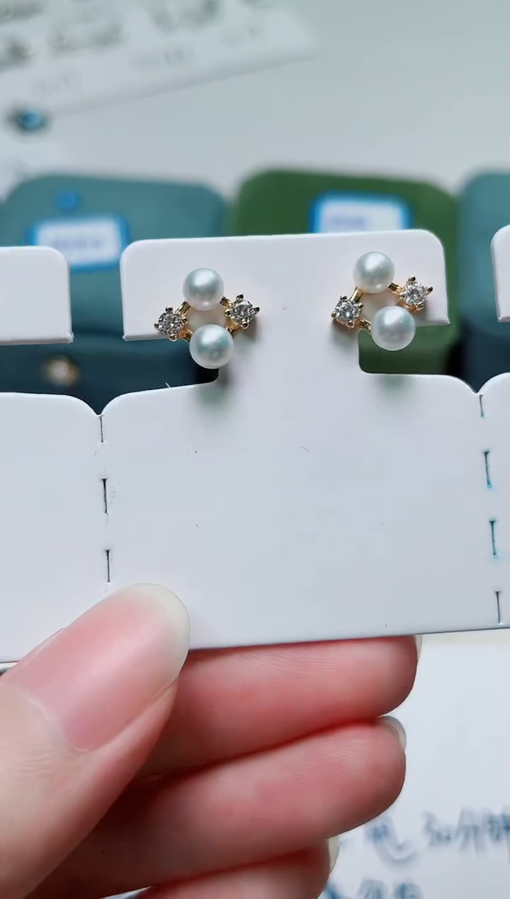 银S925镶嵌其他淡水珍珠多样性发一3411