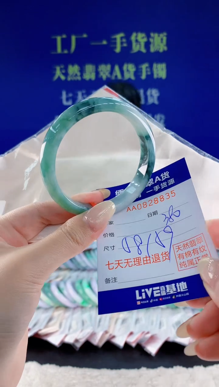 未镶嵌手镯翡翠35