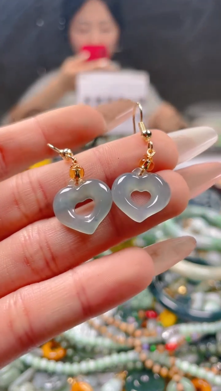 【闪购商品】翡翠颈饰未镶嵌/B/翡翠A货一图一物