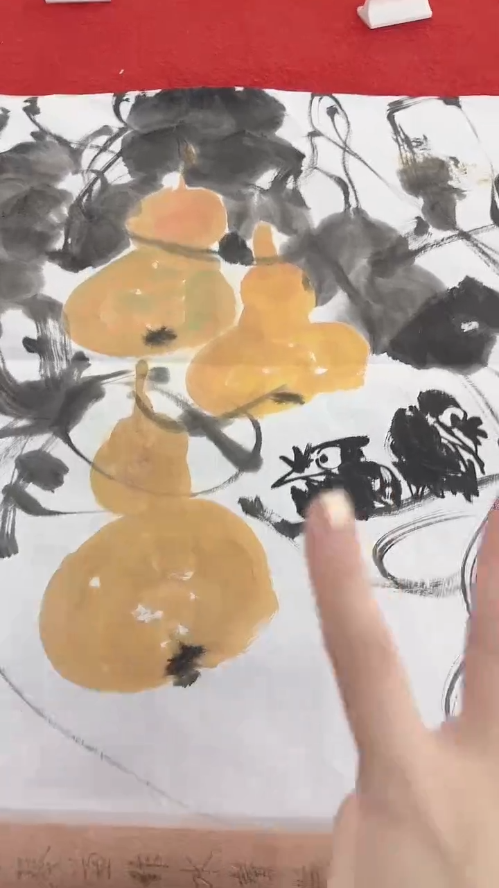 10-27-15崔老师4平尺国画作品