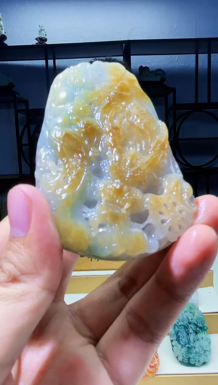 【闪购商品】定制翡翠未镶嵌毛货02030118