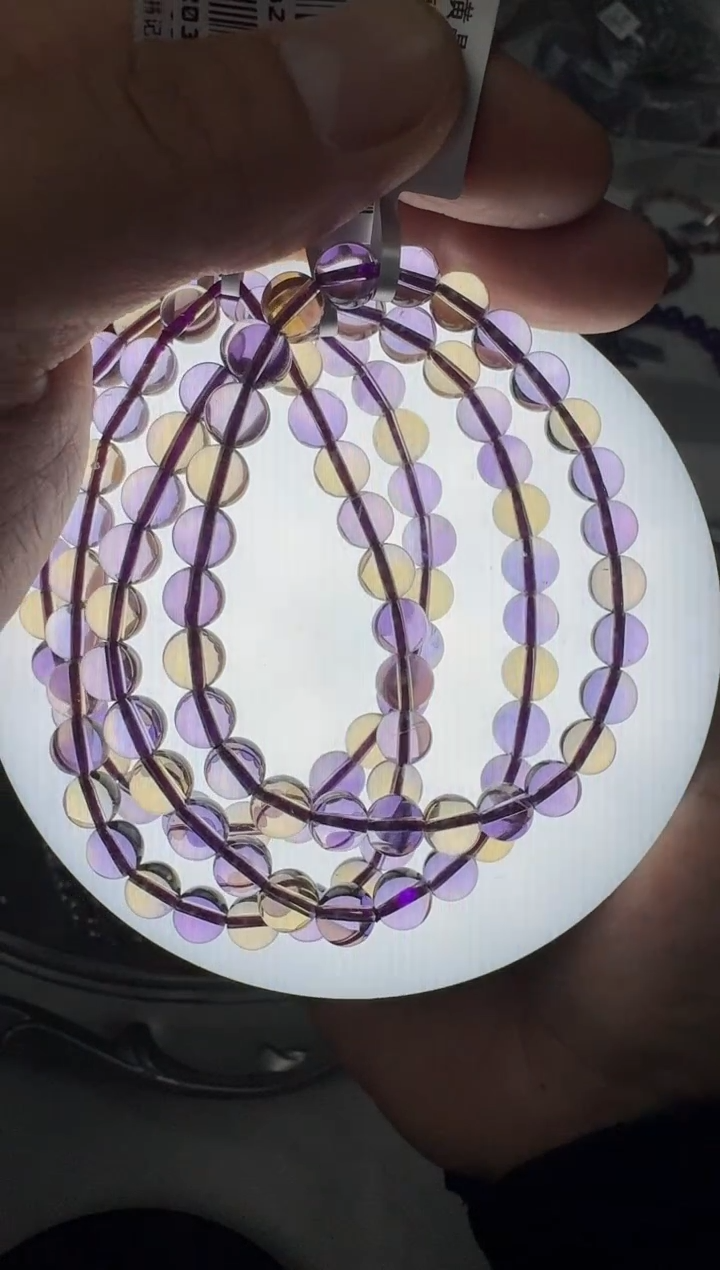 【闪购商品】水晶手链未镶嵌GD4529约6mm多样性发一件