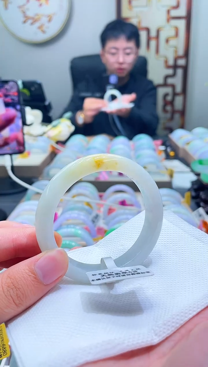 未镶嵌手镯翡翠215-55