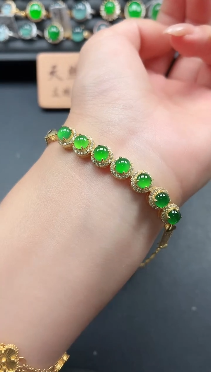 银S925镶嵌戒指翡翠111111