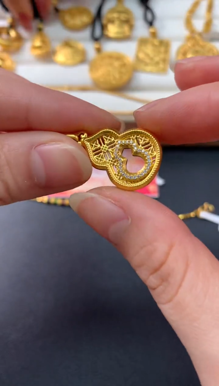 【闪购商品】定制足金吊坠(不含链)Z443|2023