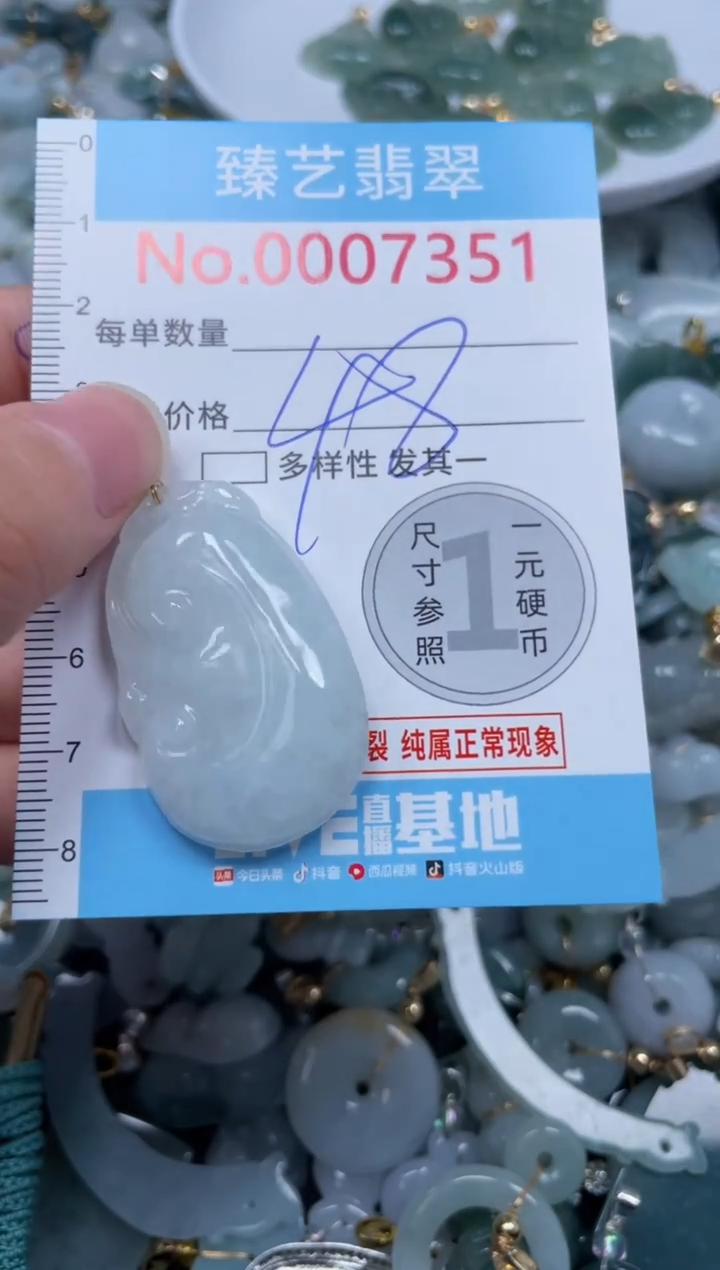 颈饰未镶嵌翡翠7351