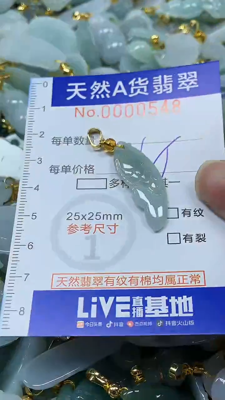 颈饰未镶嵌翡翠纯天然a货翡翠