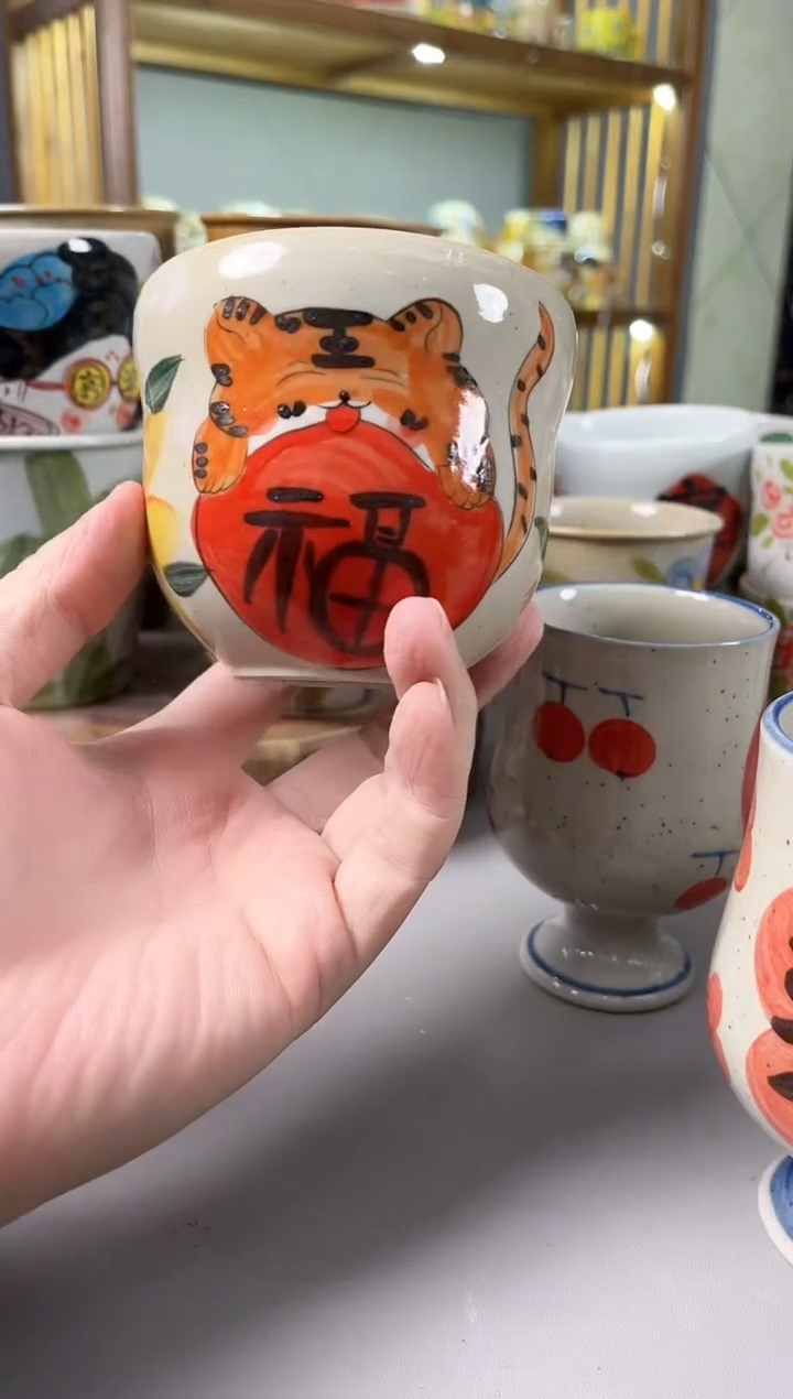 【闪购商品】瓷片景德镇手绘高温釉下彩