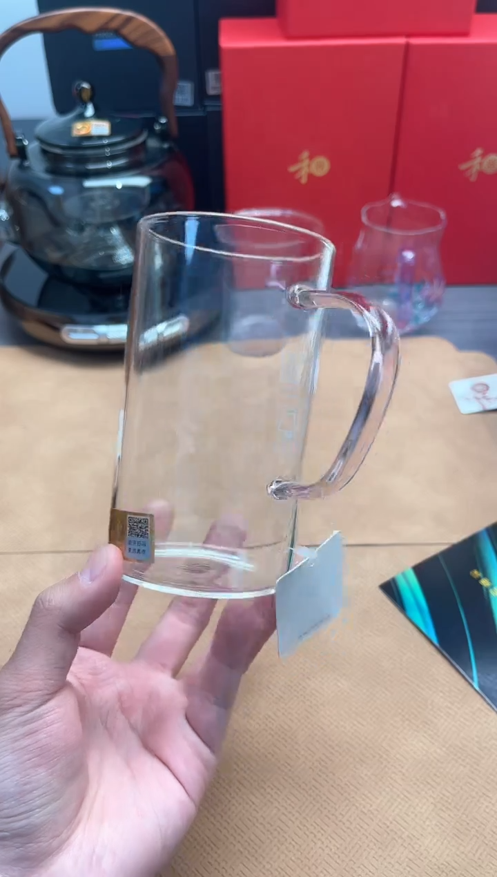 【闪购商品】晶彩/清简杯/浅粉         