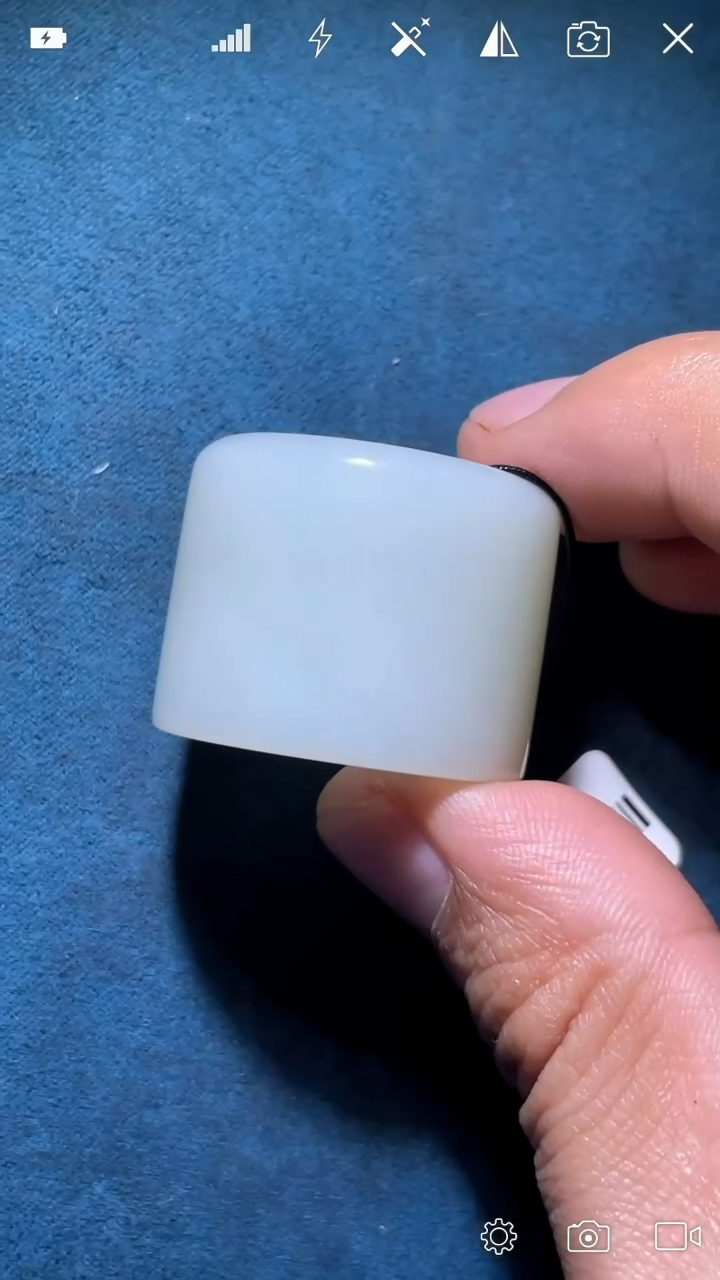 未镶嵌和田玉把件K****22# BH1496 扳指 