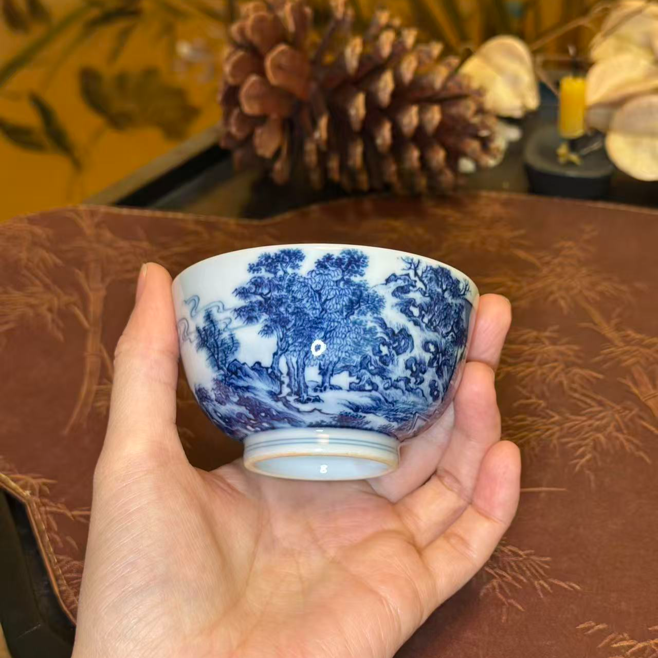 景琳藏 闲聚图单杯