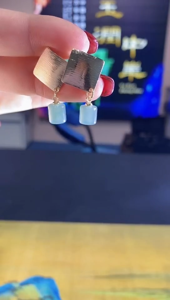 【闪购商品】翡翠颈饰14K金镶嵌0000000156