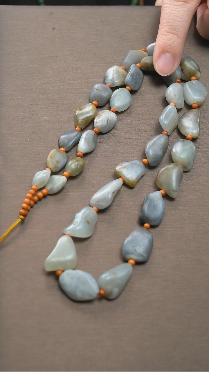 【闪购商品】和田玉未镶嵌颈饰76.6克