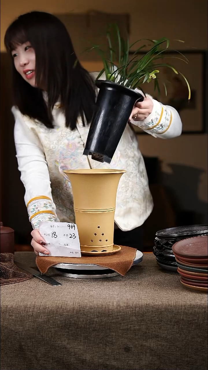 【闪购商品】紫砂花盆紫砂花盆969