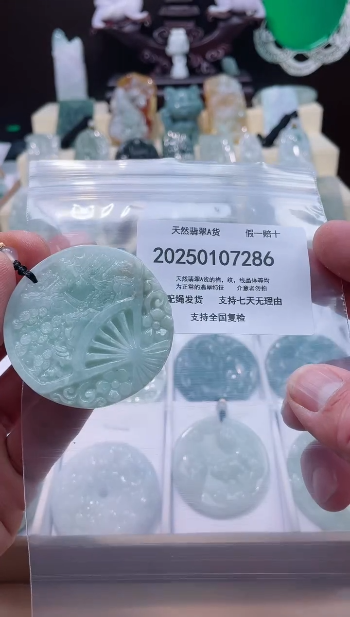 【闪购商品】翡翠颈饰未镶嵌闪购商品8号店200250010024