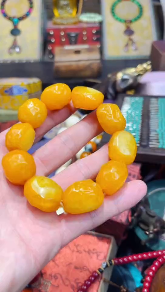 【闪购商品】蜜蜡裸石未镶嵌A瑞哥专属高端精品30