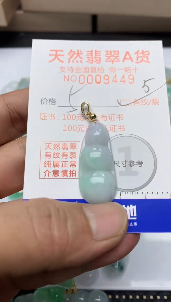 【闪购商品】翡翠颈饰未镶嵌6天然A货翡翠