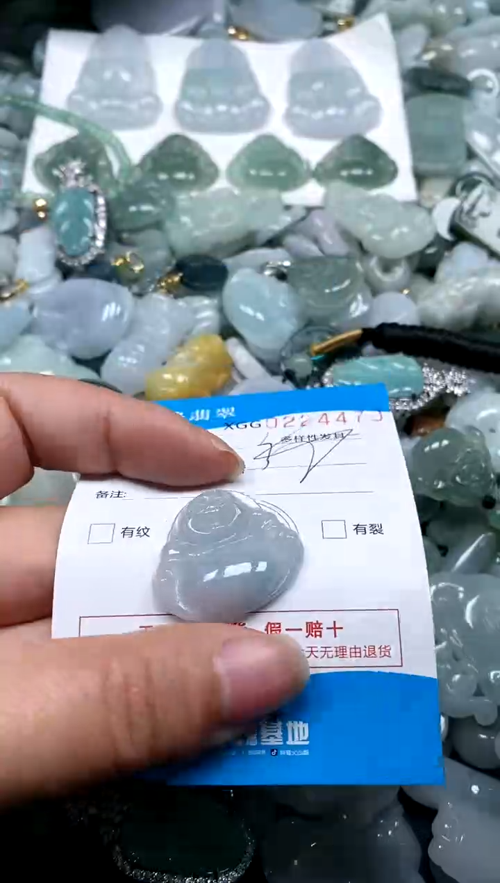 【闪购商品】翡翠颈饰未镶嵌闪购商品0224470