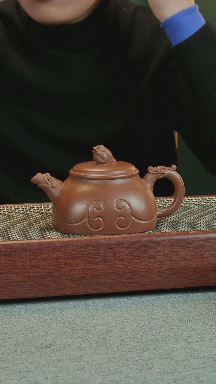 【闪购商品】紫砂茶壶龙玉如意