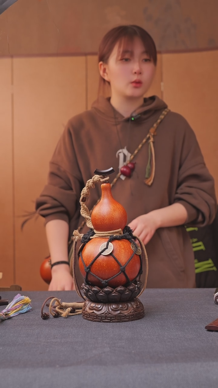 1156号链接精品大漆葫芦现货现发[一物一拍]不包含莲花底座600ml