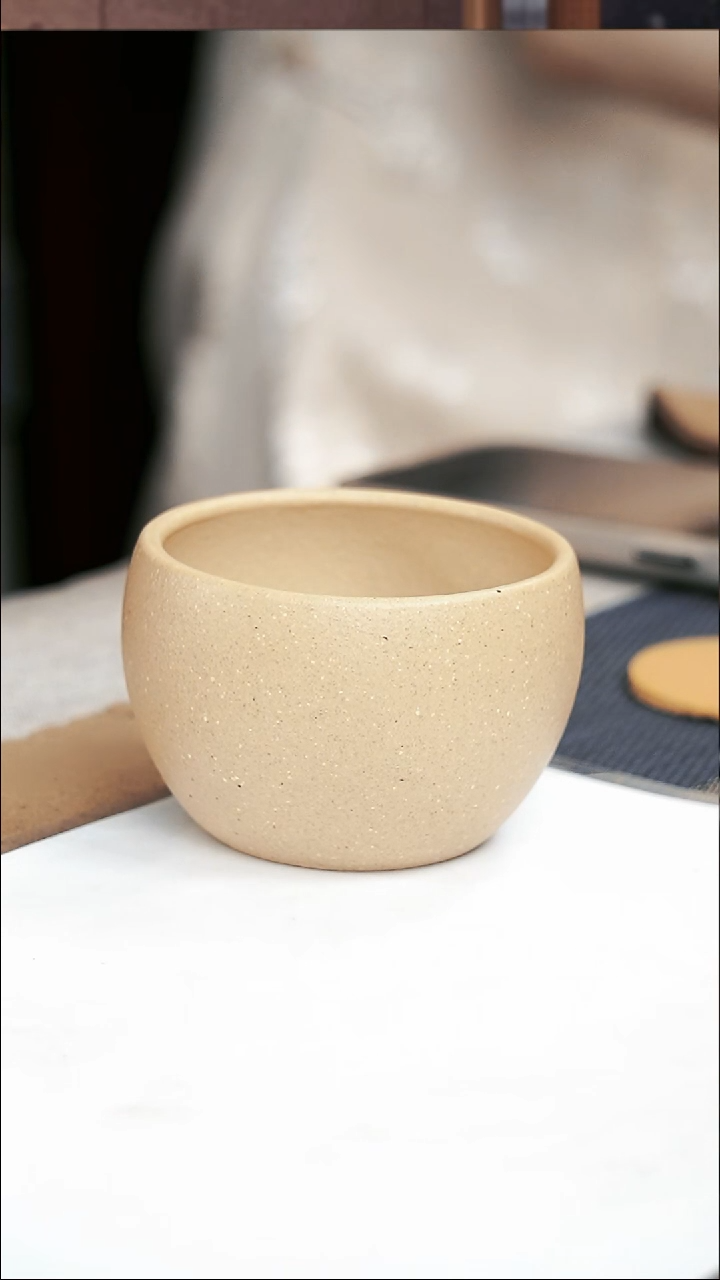 茶壶紫砂每**日豆青砂钢杯