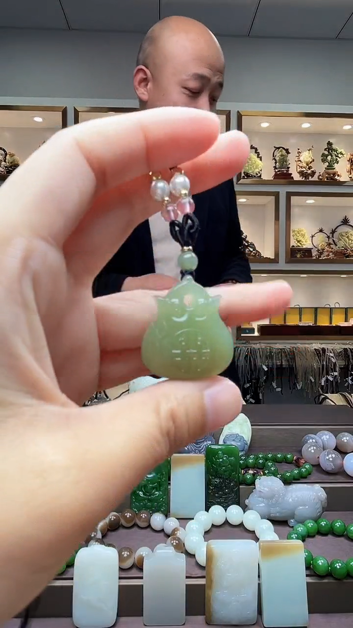 【闪购商品】和田玉挂件未镶嵌苏