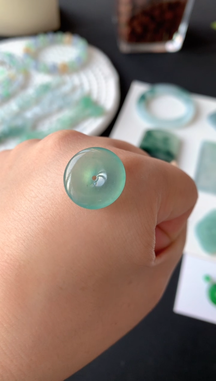 未镶嵌定制翡翠尺寸16*3.7